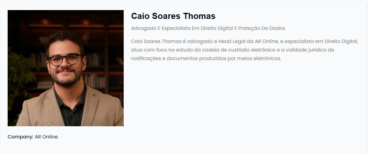 Caio Soares Thomas no Fenalaw Lab 2026